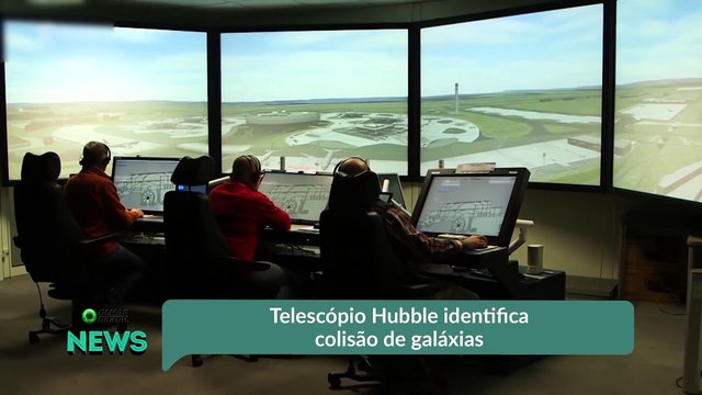Telescópio Hubble identifica colisão de galáxias
