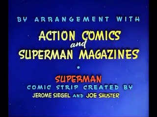 Classic Cartoons - "Superman"  (1941)