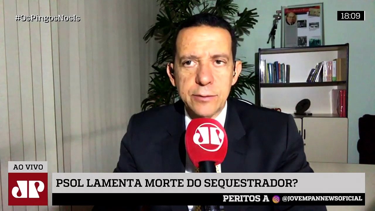 PSOL lamenta morte do sequestrador | Os Pingos nos Is