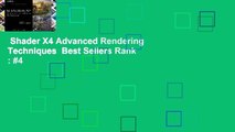 Shader X4 Advanced Rendering Techniques  Best Sellers Rank : #4