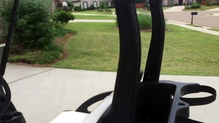 Siêu phẩm xe ô tô điện tại khu resort khách hàng