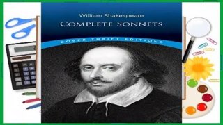 About For Books  Sonnets (Dover Thrift Editions) Complete