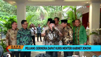 [DIALOG] Peluang Gerindra Dapat Kursi Menteri Kabinet Jokowi