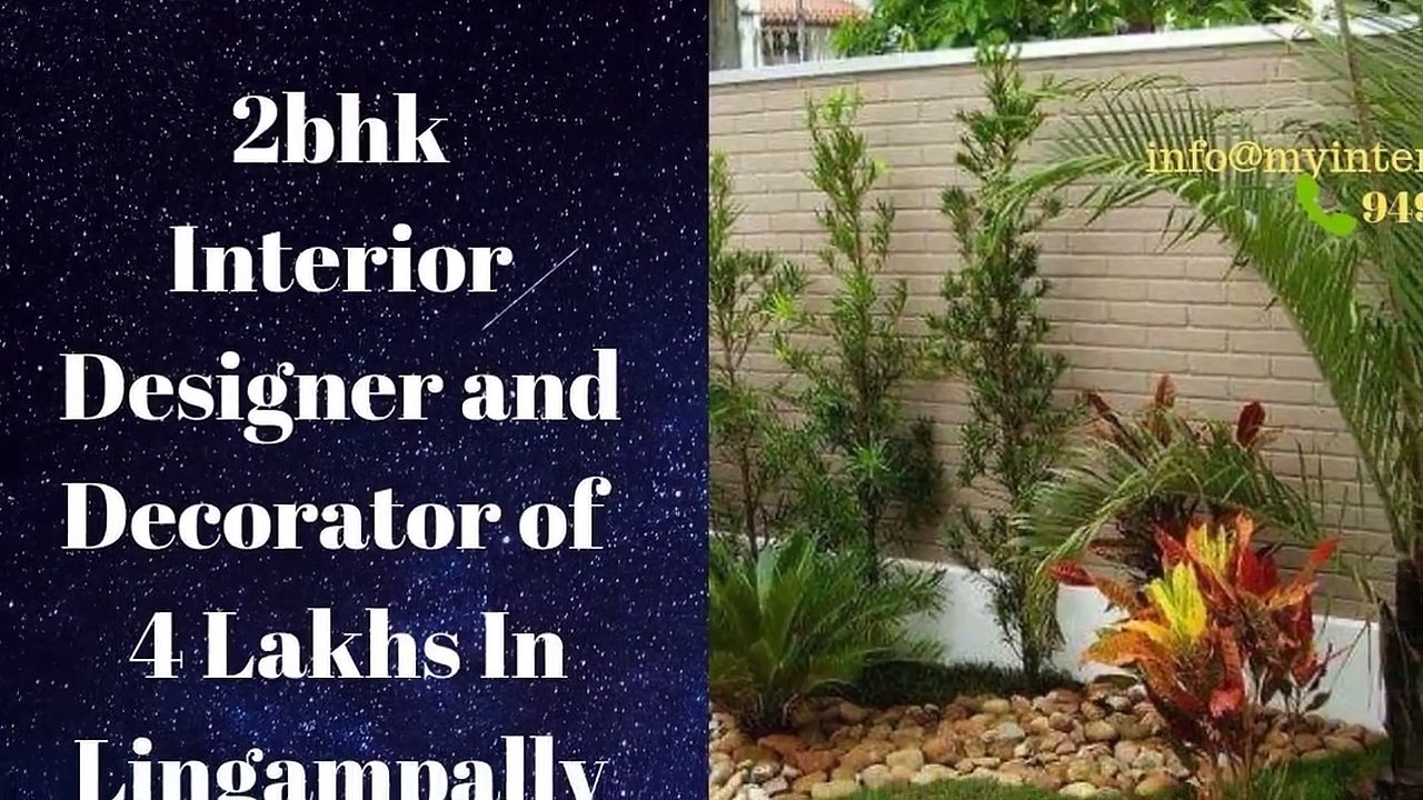 2BHK INIOR DESIGNER AND DECORATOR OF COST 4 LAKHS IN LINGAMPALLY