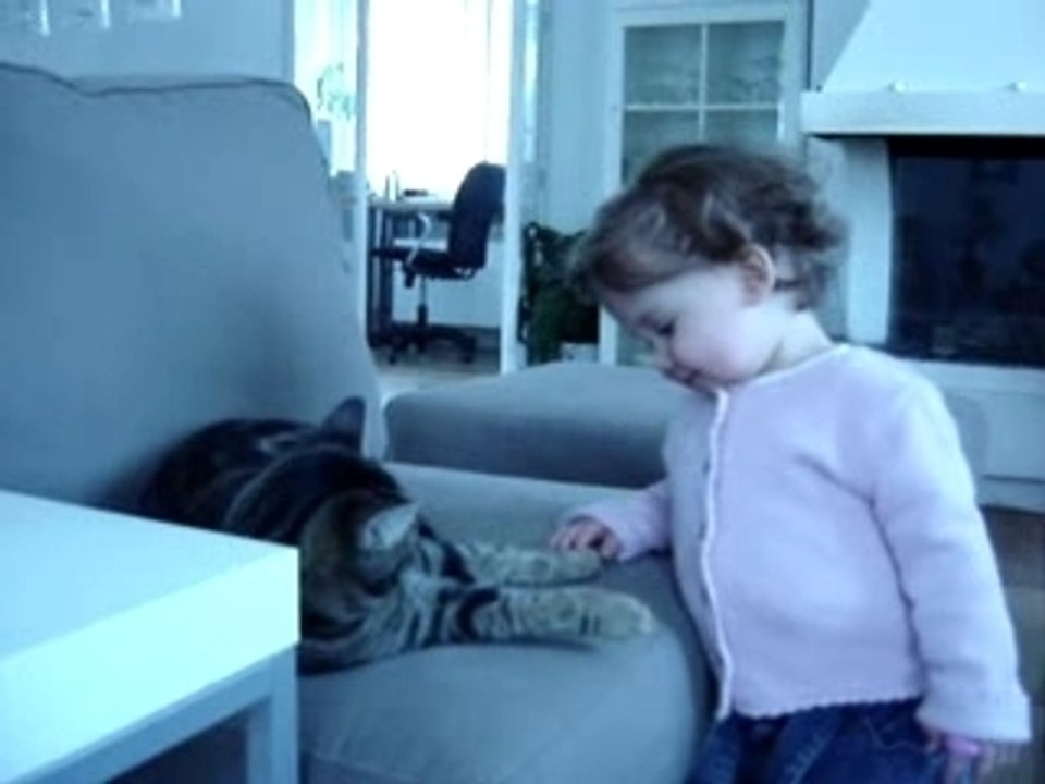 Alix et le chat