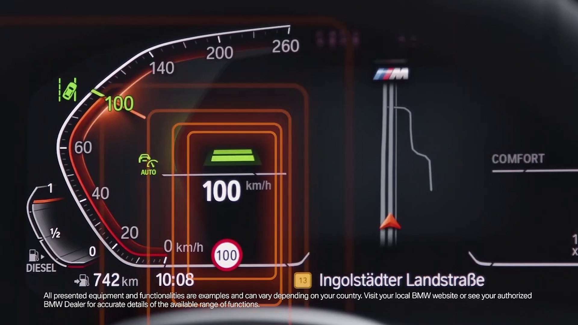 ⁣Adapt your speed automatically to speed limits – BMW How-To