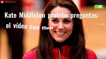 Kate Middleton prohíbe preguntas: el vídeo con menores en “la casa de los horrores”