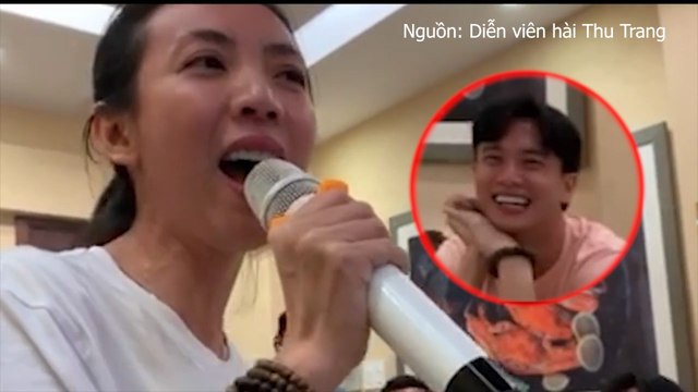 Quốc Trường thích thú trước giọng hát Thu Trang - Tiến Luật