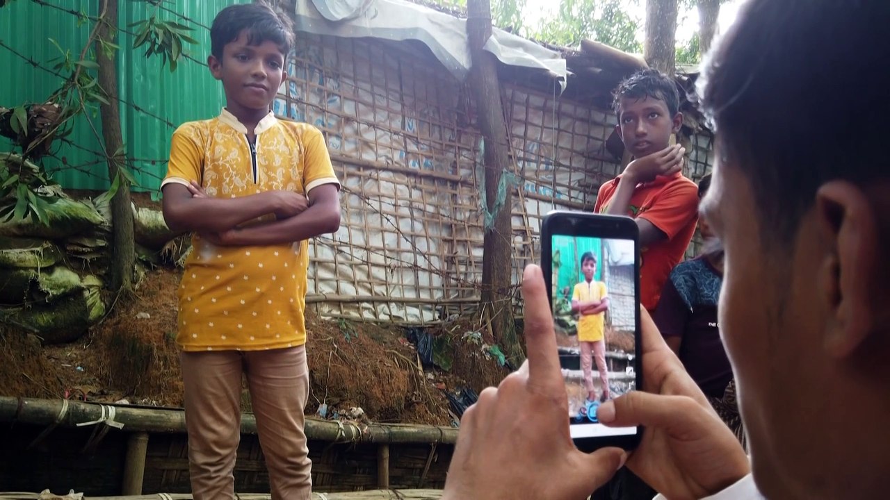 Rohingya youth shares his story on social media