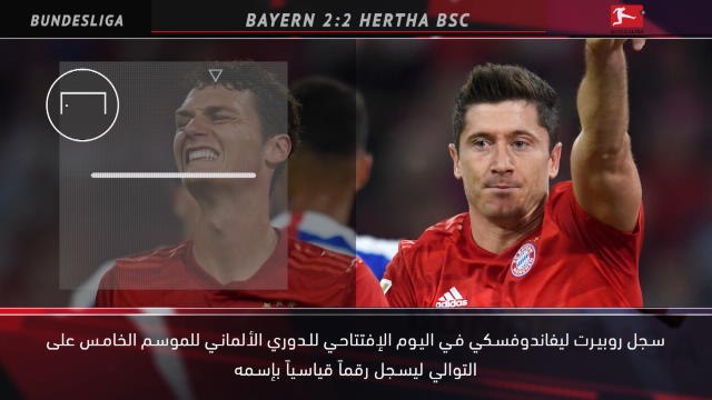 كرة قدم:الدوري الألماني: خمسة امور لم تعرفونها – ليفاندوفسكي يعشق اليوم الإفتتاحي