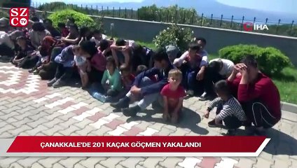 Télécharger la video: Çanakkale’de 201 kaçak yakalandı, 2 organizatör tutuklandı