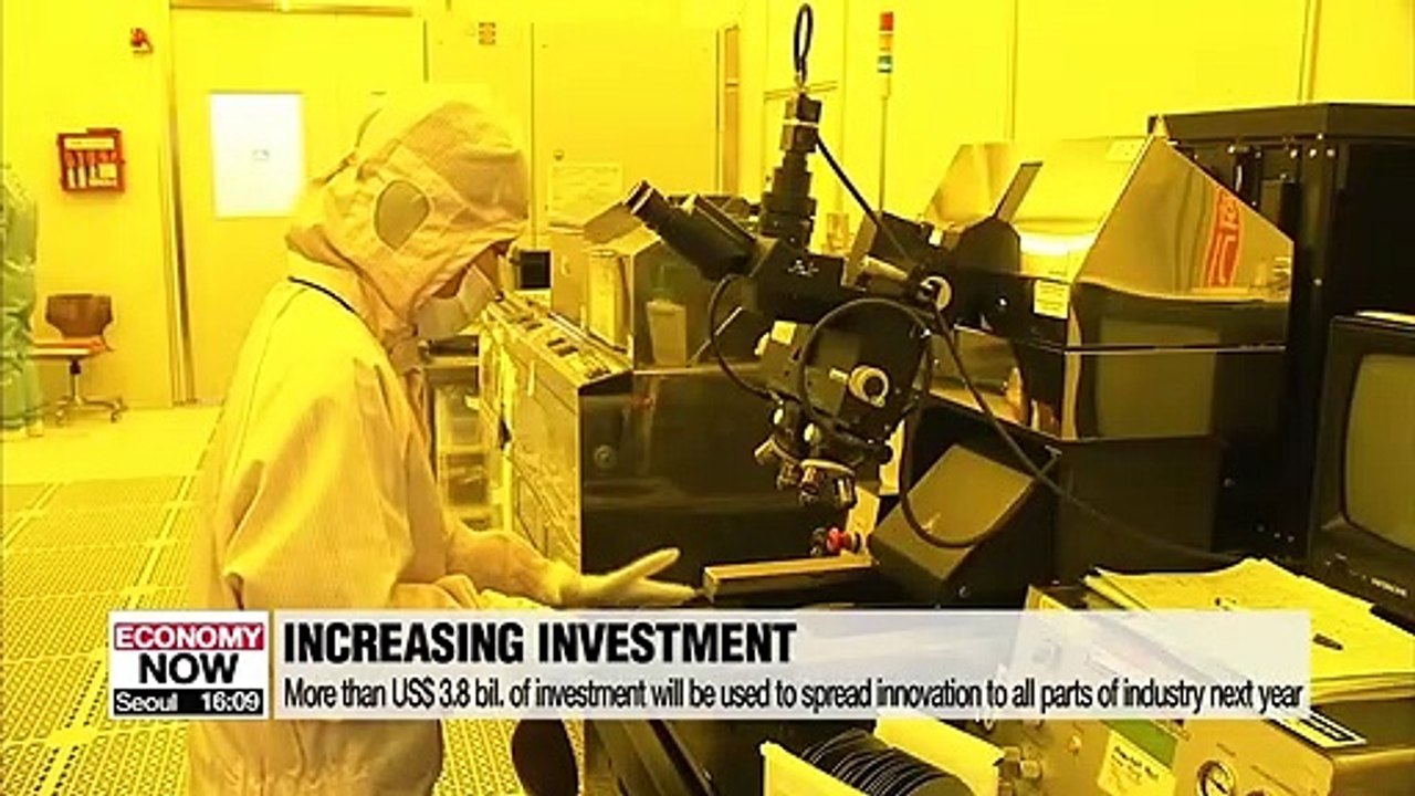S. Korea to invest more than US$ 3.8 bil. next year to foster innovative economic growth