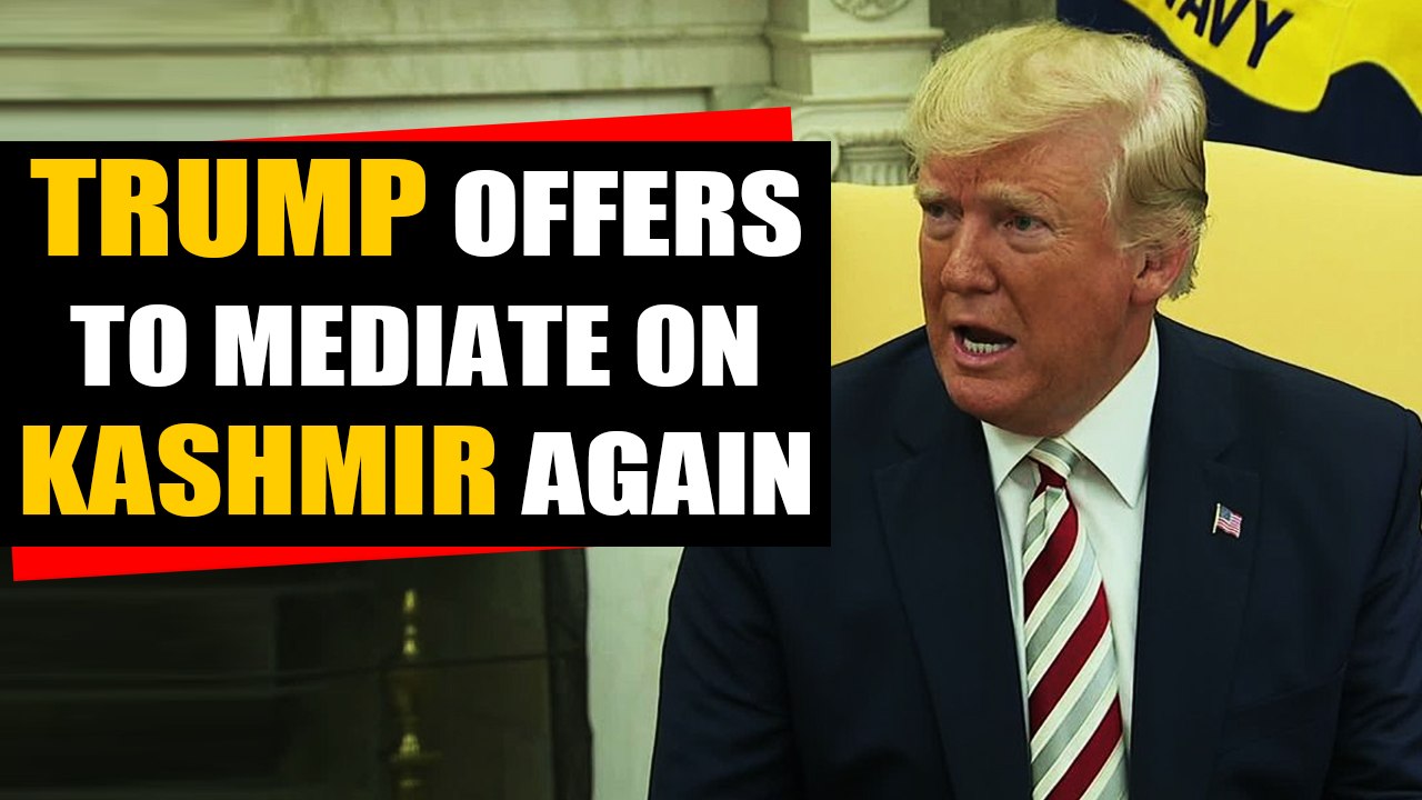 Amid escalating Indo-Pak tensions, Trump offers to mediate again | Oneindia News