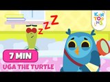 Ten In The Bed With Uga | Kids Nursery Rhymes Compilation | KinToons