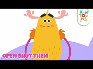 Open Shut Them Song with Actions | Activity Song | KinToons