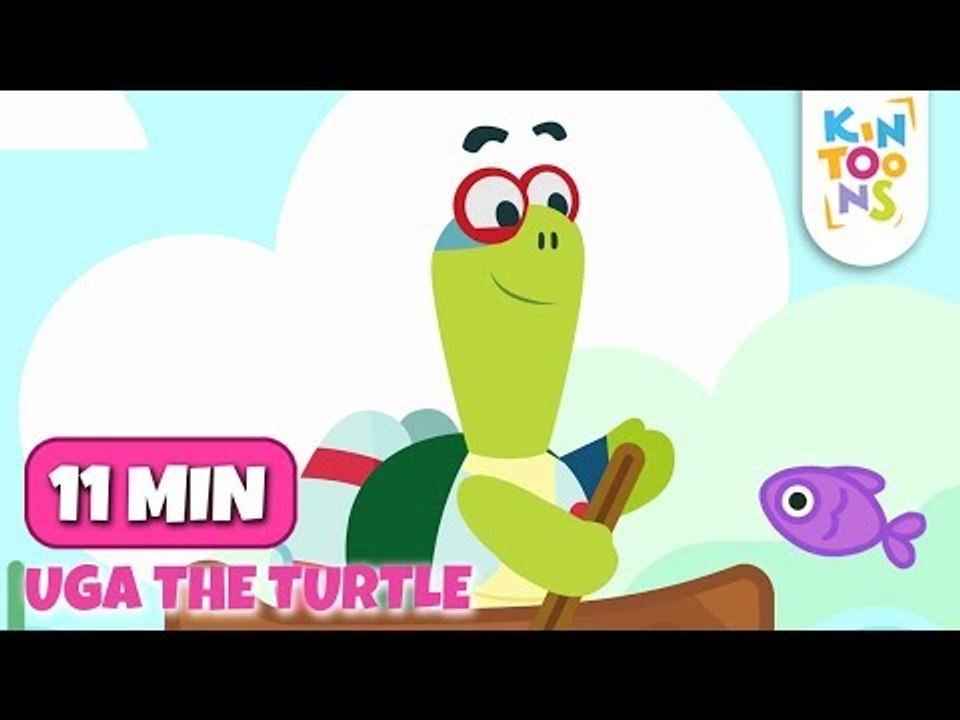 Row Row Row Your Boat + More With Uga | Kids Nursery Rhymes Compilation | KinToons