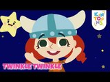 Twinkle Twinkle Little Star Rhyme With Lyrics - English Nursery Rhyme | KinToons