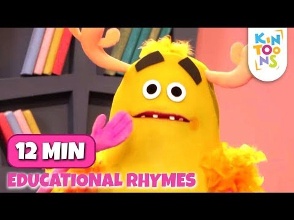 Learning Songs - Counting Numbers And Animal Names | Educational Nursery Rhyme For Kids | KinToons