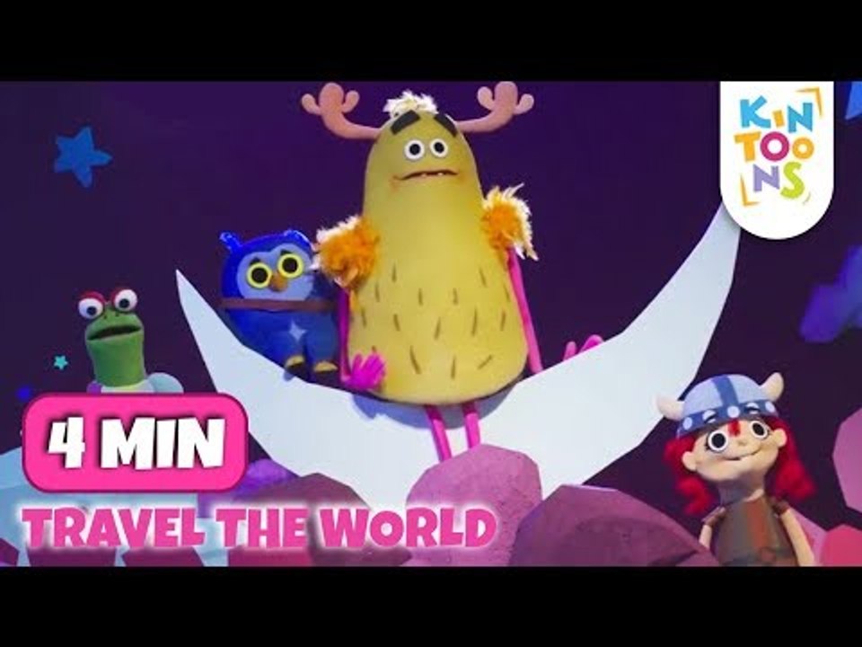 Twinkle Twinkle &  Wheels On The Bus - Travel Songs | Nursery Rhymes & Baby Songs | KinToons