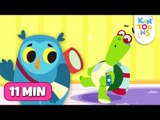 Educational Songs For Kids - Ten In The Bed   Lots More | Nursery Rhymes & Baby Songs | KinToons