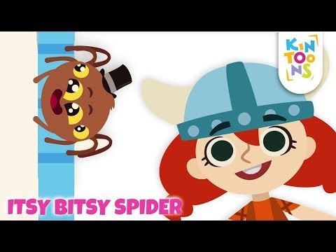 Itsy Bitsy Spider - Educational Song | Never Give Up | Nursery Rhymes & Baby Songs | KinToons