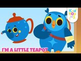 I'm  A Little Teapot - Educational Songs | Nursery Rhymes & Baby Songs | KinToons