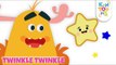Bedtime Songs For Kids - Twinkle Twinkle Little Star | Nursery Rhymes & Baby Songs | KinToons