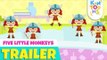 Five Little Monkeys - Official Trailer | Releasing 25th February | Nursery Rhymes | KinToons
