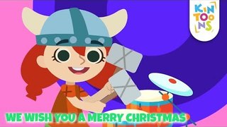 Christmas Songs - We Wish You A Merry Christmas | Nursery Rhymes For Kids | KinToons