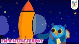 I'm A Little Teapot |  Sing & Dance | Nursery Rhymes & Baby Songs | KinToons
