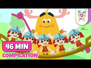Mega Nursery Rhyme Compilation for Children | KinToons