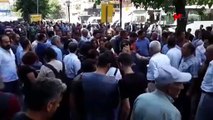 Diyarbakır'da polis ablukasında kayyım protestosu