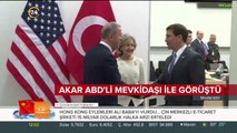 Akar, ABD'li mevkidaşı ile görüştü