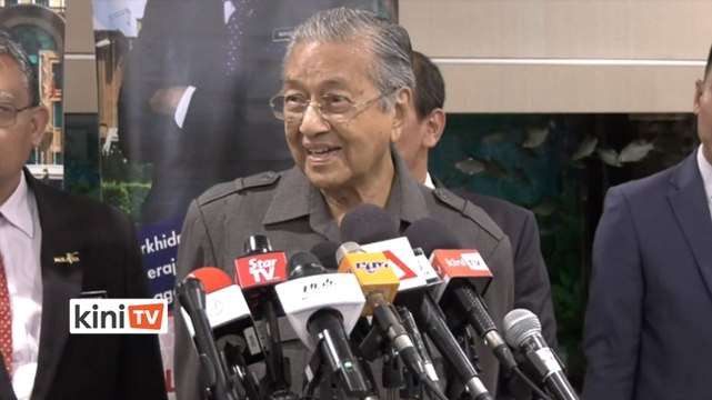 Kalau rasa tak selamat, jangan naik la - Dr M