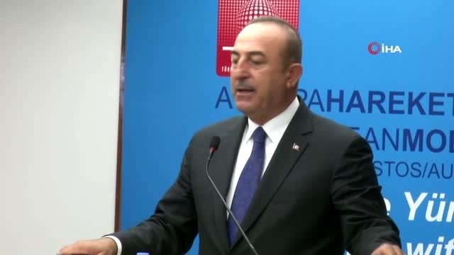 Dışişleri Bakanı Mevlüt Çavuşoğlu: Biz her zaman Avrupa Birliği'ne birlikte yürüyelim diyoruz