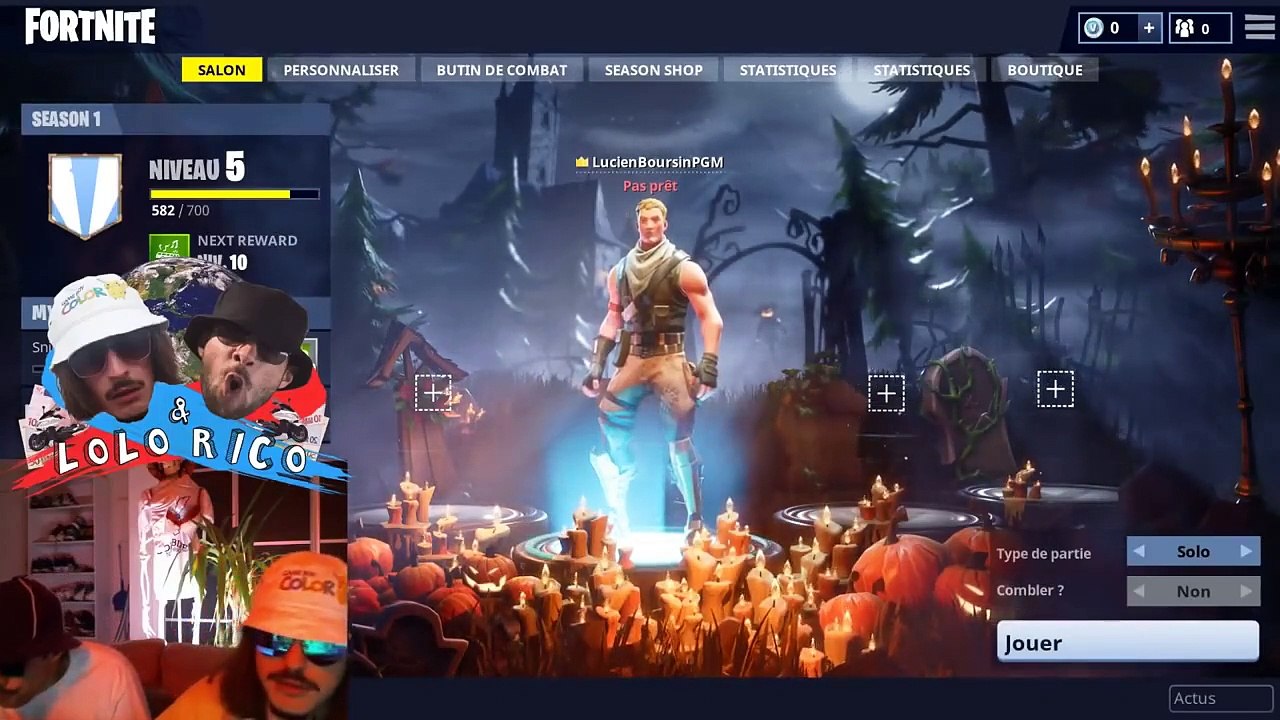 Lorenzo et Rico font du sale sur Fortnite (Best Of)