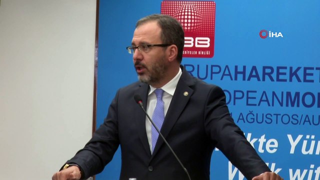 Gençlik ve Spor Bakanı Kasapoğlu:' Tüm spor eğiticilerini spor seferberliğinde bu hareketlilik bilinciyle devreye alalım'