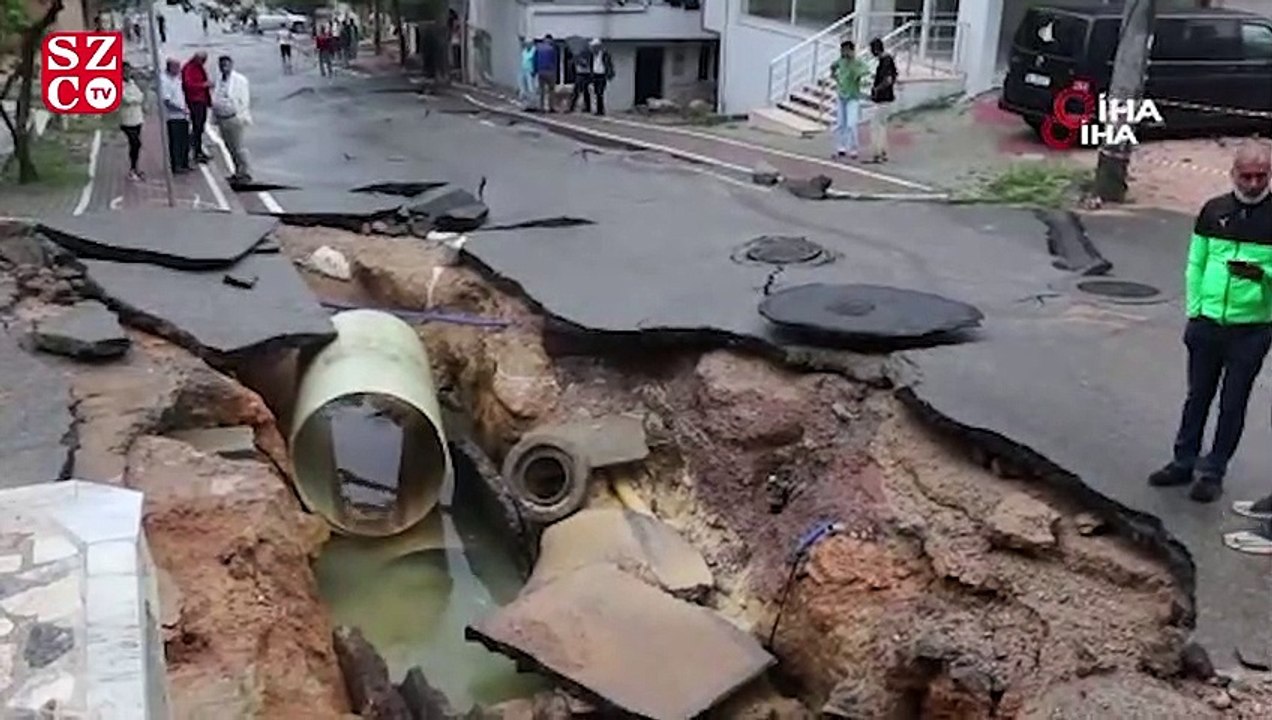 Kocaeli’de şebeke hattı patladı iki ilçe susuz kaldı