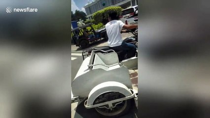 Brit sparks outrage after blocking hearse in the Philippines then telling locals how to use the road