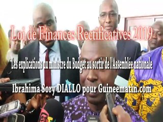 Loi de Finances Rectificatives 2019 : « la croissance actuelle est autour de 0,6% » (ministre du Budget)