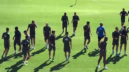 Primer Entrenamiento de Álex Moreno con el Betis