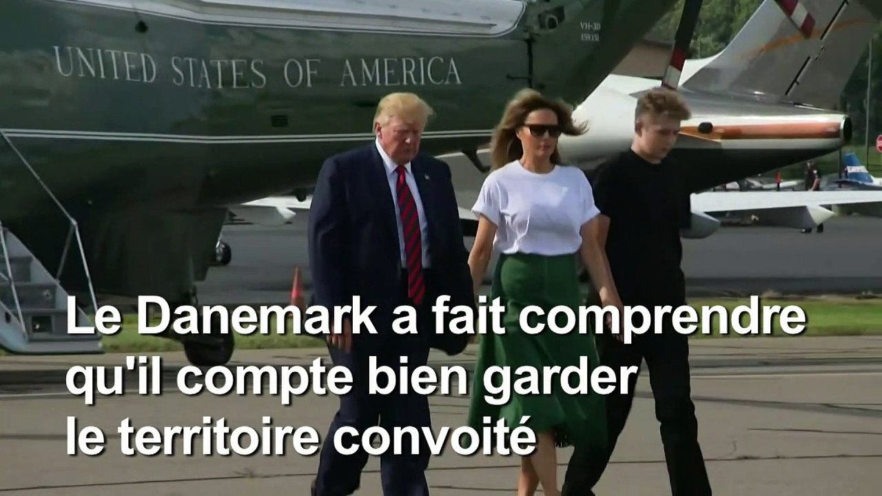 Groenland: Trump annule un voyage et stupéfie le Danemark