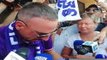 Fiorentina - Ribéry accueilli par des fans en transe