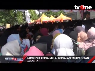 Kartu Pra Kerja Mulai Berjalan Tahun Depan
