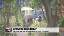 Nationwide rain to put an end to summer