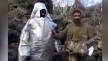 PKK'yı Mehmetçik korkusu sardı! Teröristler uzaylı kostümü giydi