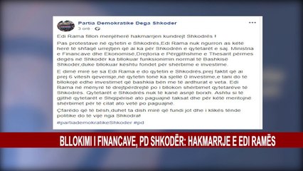 Download Video: QEVERIA I BLLOKOI FINANCIMET BASHKISE, PD SHKODËR: HAKMARRJE E EDI RAMËS