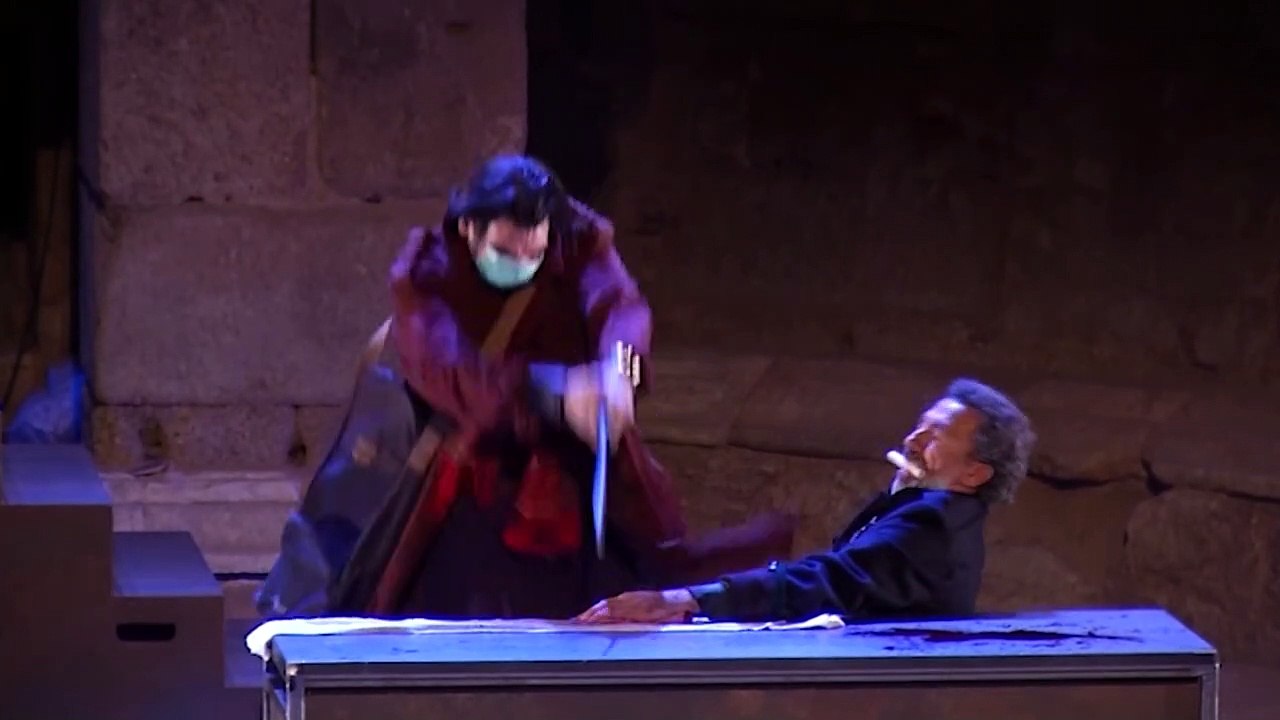 'Tito Andrónico', un final "trepidante" del Festival de Mérida