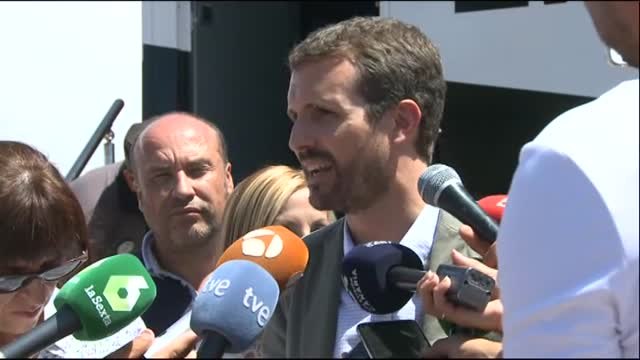 Casado le pide a Sánchez que aclare si quiere unas nuevas elecciones