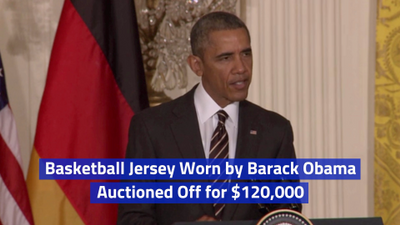 Barack Obama's Basketball Jersey